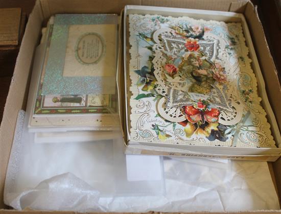 Large exotic valentine card and 33 others(-)